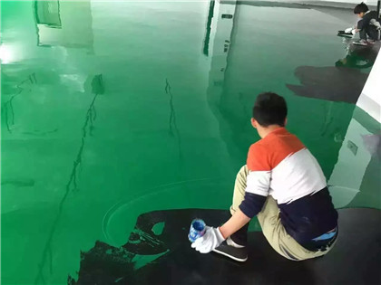 永宁下面给你一份环氧地坪漆施工的完整流程